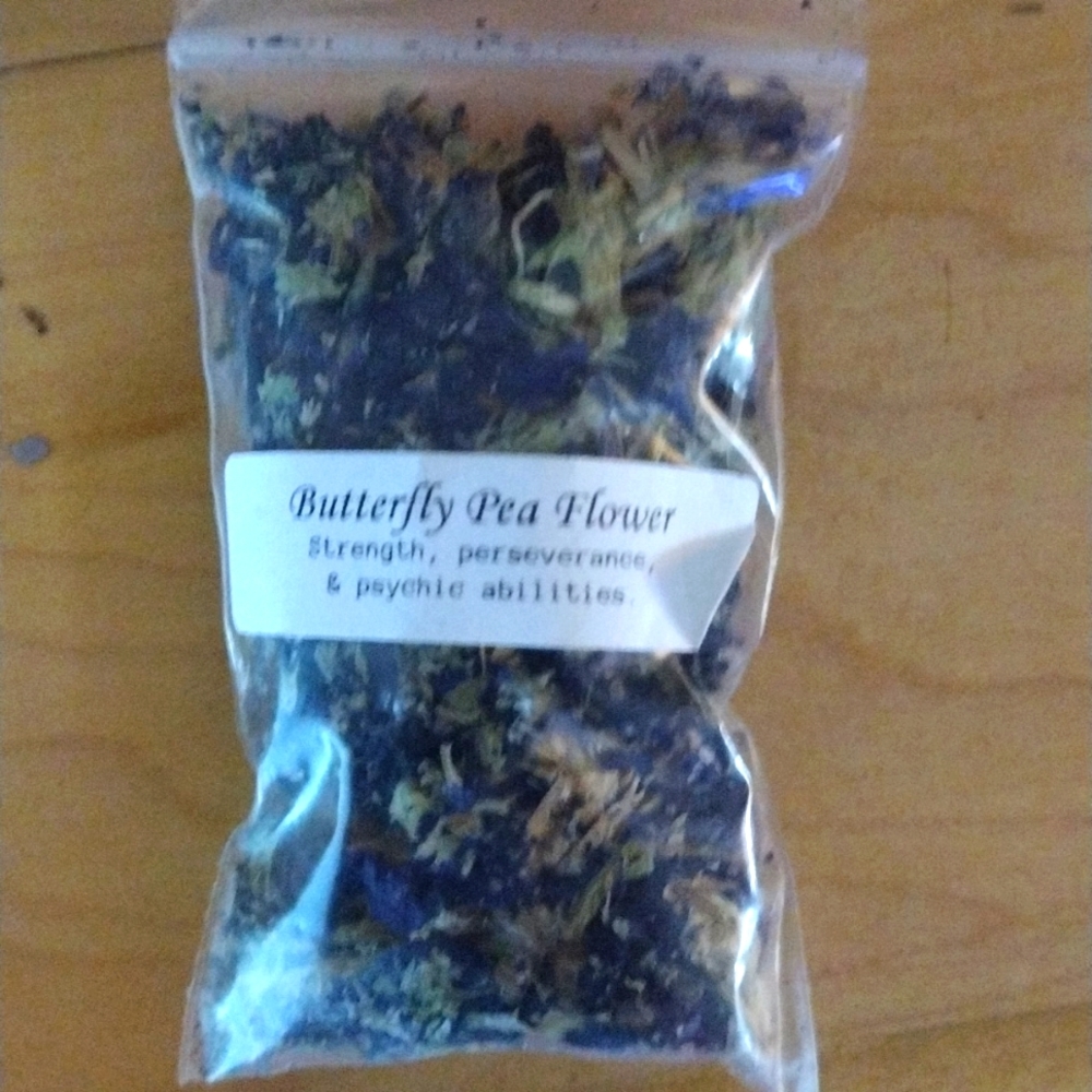 Butterfly pea flower herb